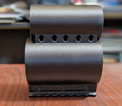 AEA HP SS MAX .30 Cal Barrel Band - Carbon Fiber Reinforced - Picatinny Rail