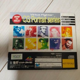 Sega Saturn VirtuFighter CG Portrait Set 11 Figures Used