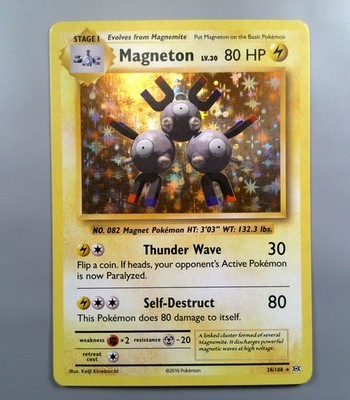 Pokemon TCG Magneton 38/108 XY Evolutions LP