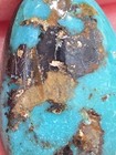 Old Stock Rare Natural Nevada Mine High Grade Turquoise Gem Cabochon 13.4 Carats — photo 2