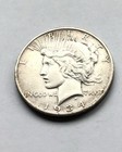 1934 S Peace US Silver Dollar $1 Coin In VF/XF Condition RARE Low Mintage Coin!