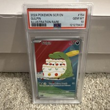 Pokémon Gulpin Sv07: Stellar Crown 154/142 Illustration Rare Holo PSA 10 2024