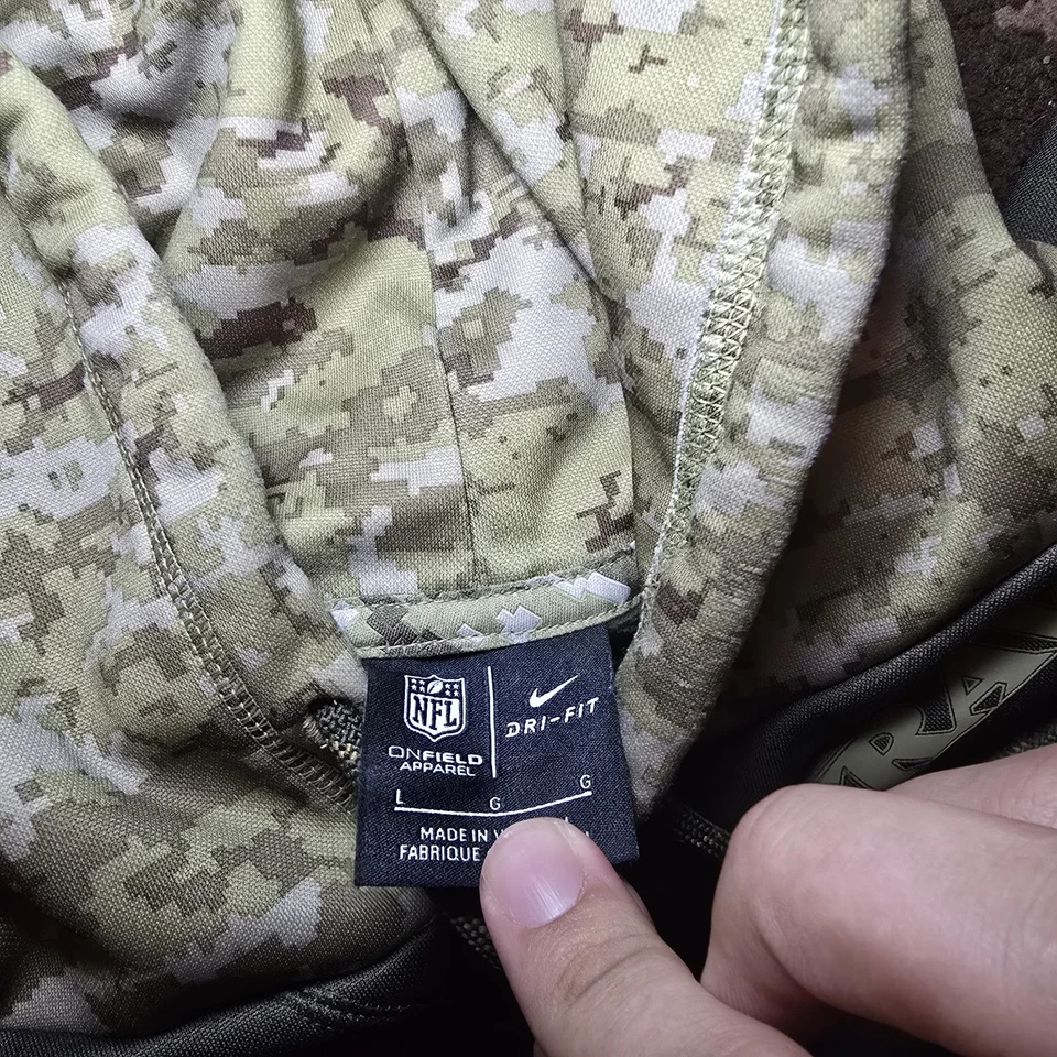 Baltimore Ravens Nike "Salute to Service" Dri-FIT Hoodie (Size L) - Image 3 of 4