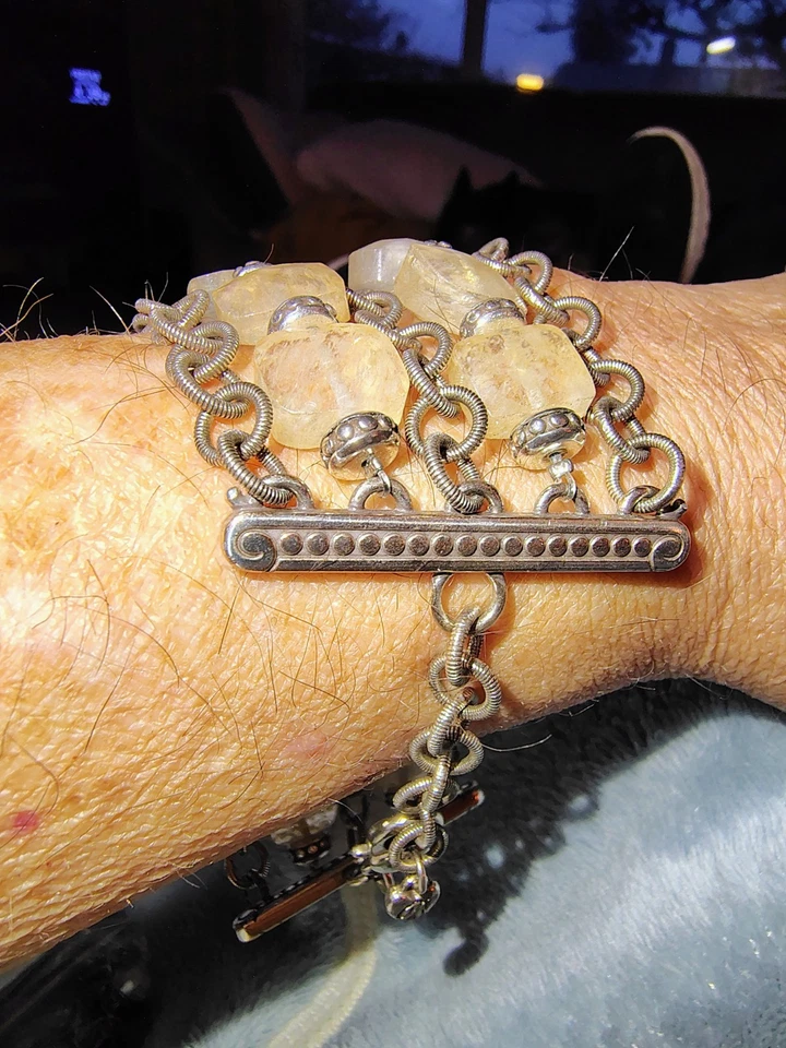 Brighton Rock My Heart Beaded Silver Bracelet - Image 2 of 4