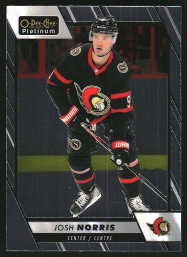 2023 O-Pee-Chee Platinum Josh Norris [Rainbow] #151 card