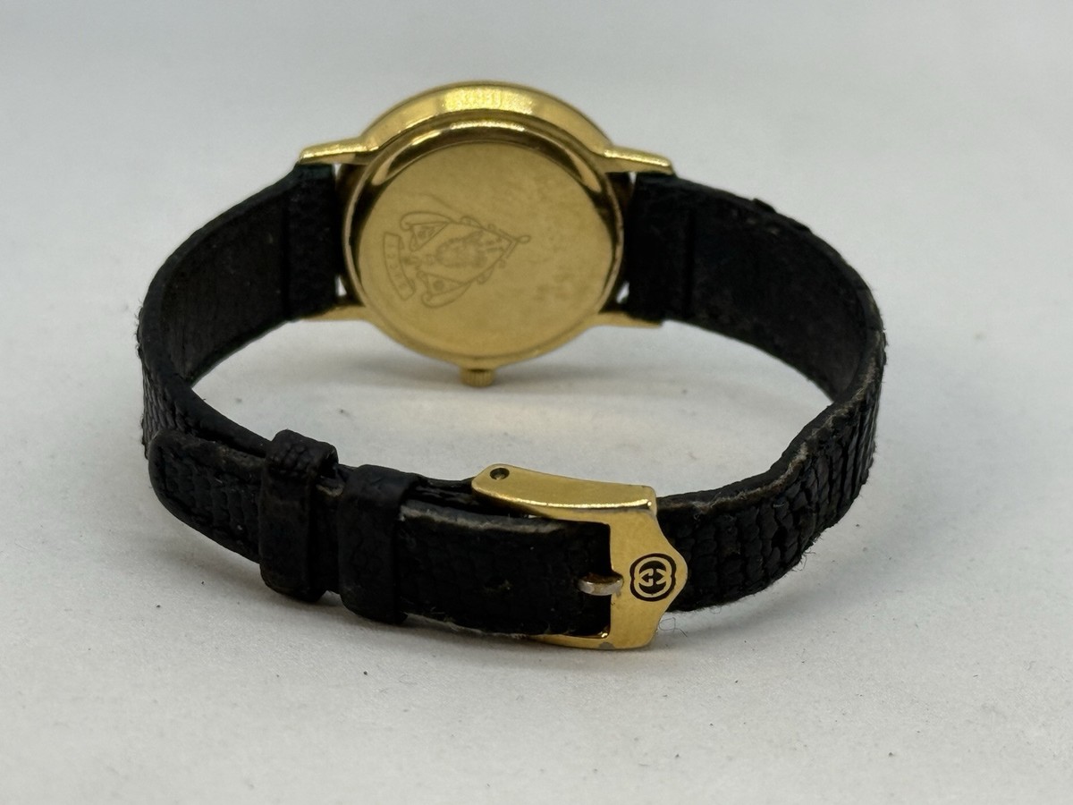 Vintage Men´s Gucci 3000 Quartz Gold Plated Watch 33mm Runs Vintage Men´s Gucci 3000 Quartz Gold Plated Watch 33mm Runs