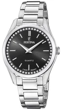 Festina Ladies Steel With CZ Set & Steel Bracelet F20583/4 Watch