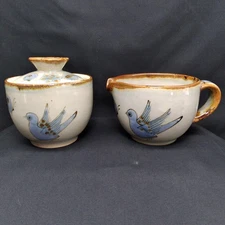 Ken Edwards El Palomar  Creamer And Sugar Bowl Set