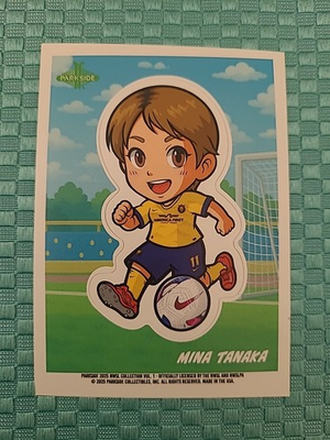 #ad 2025 NWSL Parkside Volume 1 Chibi Stickers Mina Tanaka $1.99