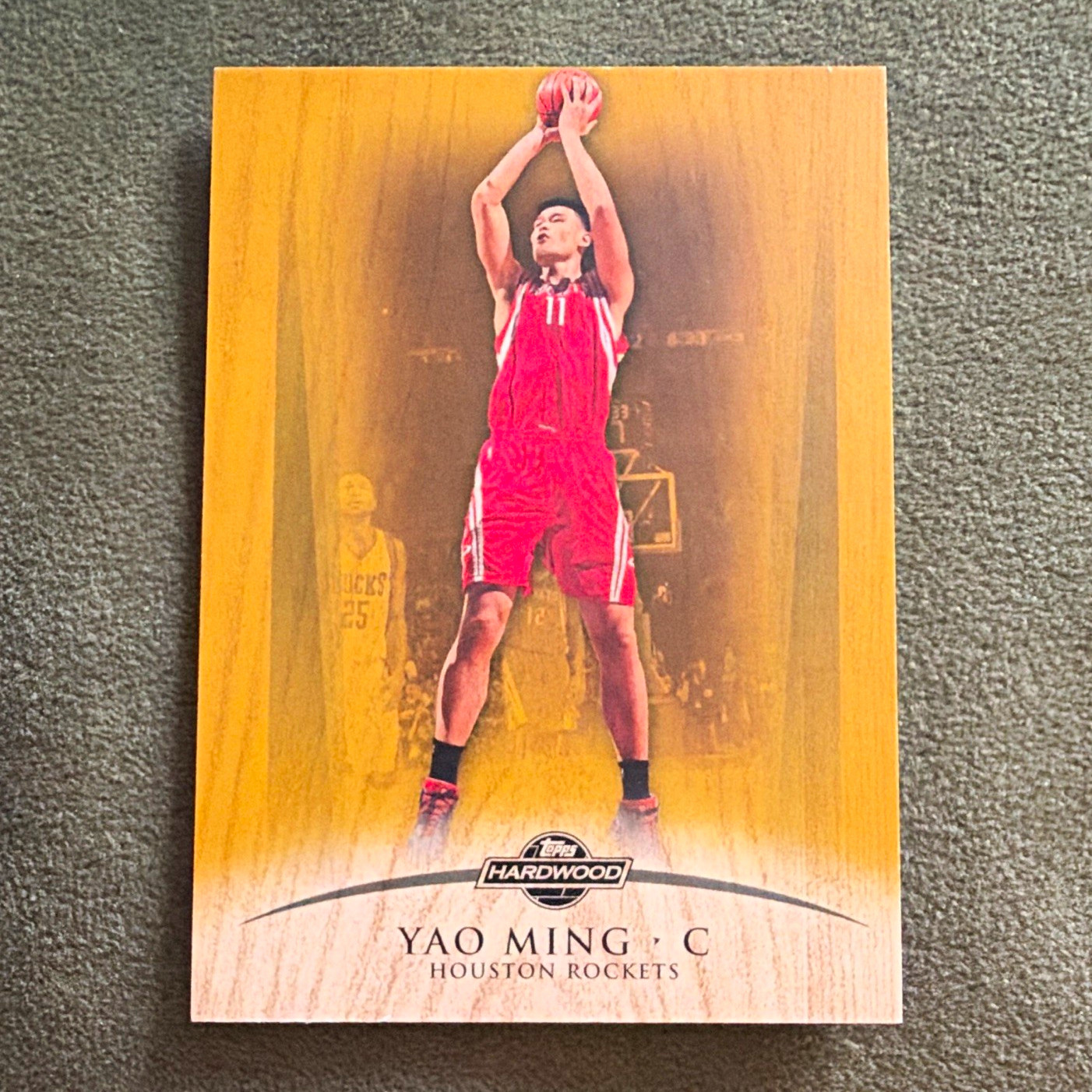 Topps 2008-09 Hardwood Yao Ming Houston Rockets #74 Serial Numbered /175