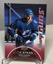 2021-22 Upper Deck Series 1 Ross Colton UD Canvas Young Guns No. C104