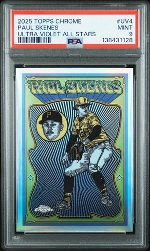 2025 Topps Chrome - Ultraviolet All-Stars Paul Skenes #UV-4 PSA 9