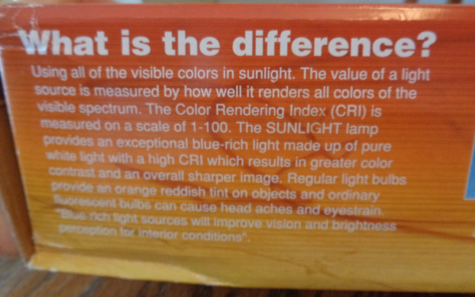 LIGHTS OF AMERICA Fluorex Technology SUN LIGHT Desk Lamp ~ Model No. 1137 ~ NEW!