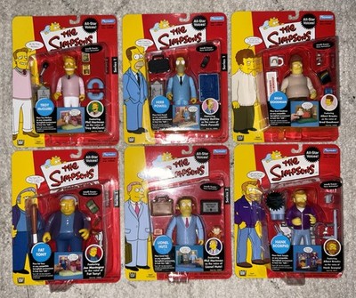 The Simpsons Playmates Interactive All Star Voices Complete Set Series 1-3 