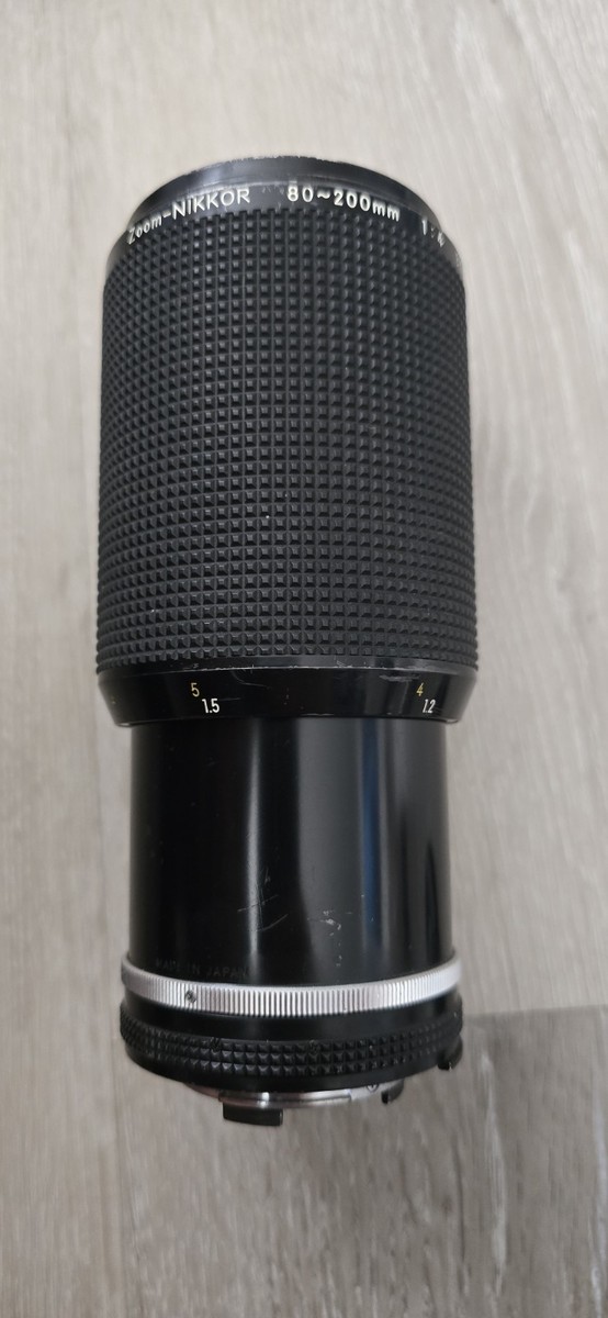 Nikon Zoom Nikkor 80-200mm f/4.0 AI-S lens AIS Read | eBay