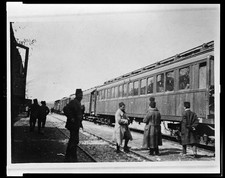 Photo:Turkish express train - Angora to Konia - upon which I rode
