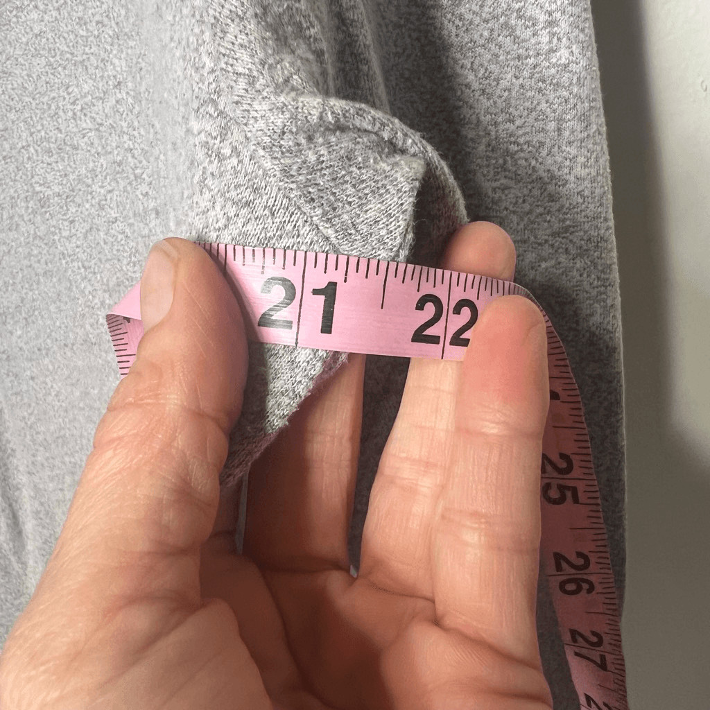 Alternative Apparel Gray Heathered Longsleeve top… - image 4