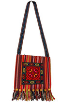 Colorful Artisan Boho Crossbody Bag Handcrafted Traditional Embroidered