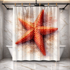 Charming Cartoon Shower Curtain 72x72 Kids Bathroom Decor