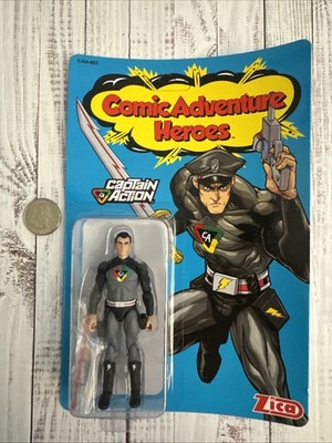 Captain Action Comic Adventure Heroes 3.75'' Zica 2019 In Original Box