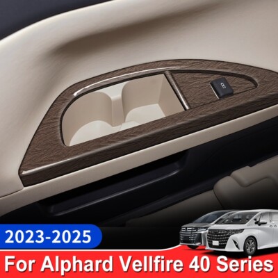 For 23-25 Toyota 40 Series Alphard Vellfire  Third Drain Cup Panel Accessories