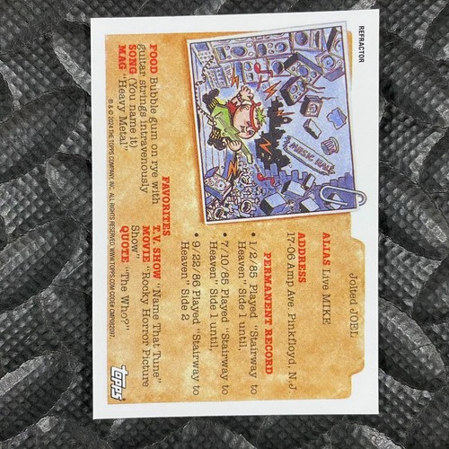 GARBAGE PAIL KIDS 2025 CHROME 7TH SERIES 7 BASE REFRACTOR PICK-A-CARD 251a-AN8b - Picture 113 of 201