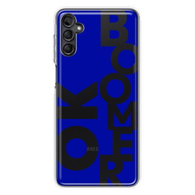 For Samsung Galaxy A54 5G Shockproof Case Blue Funny Quote Ok Boomer