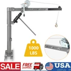 Heavy Duty Engine Hoist Crane Load Lift Tool 1000 Lbs for Lifting Goods Pickup