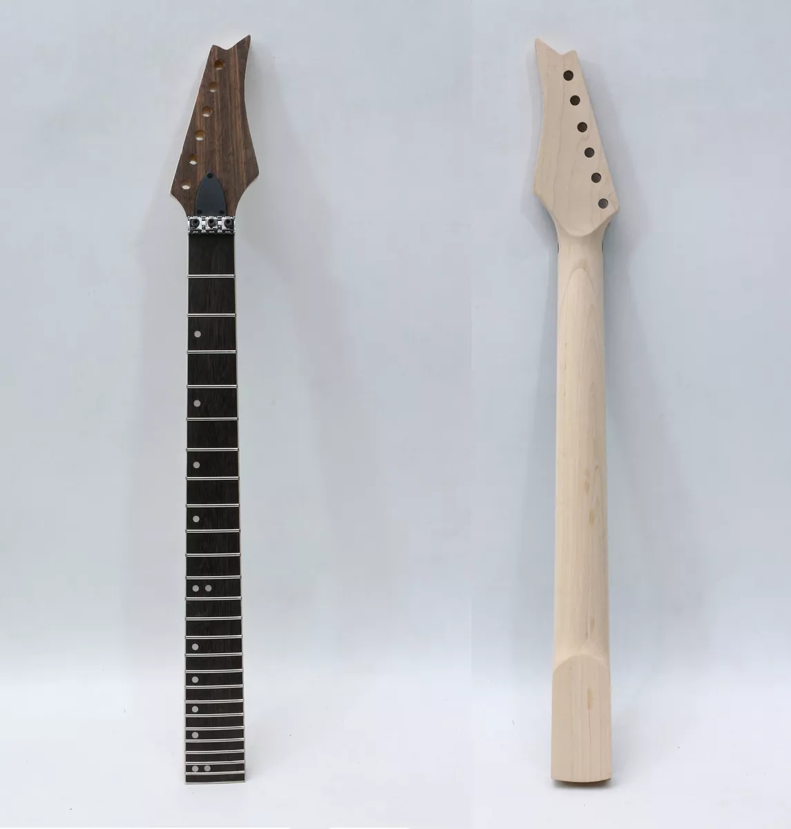 Maple Ibanez style Guitar Neck Replacement 24 Fret 25.5inch