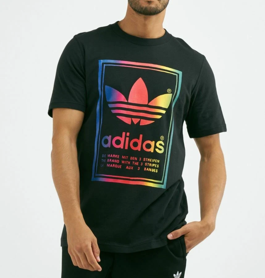 NEW MEN'S ADIDAS ORIGINALS VINTAGE TREFOIL TEE SHIRT~ SIZE SMALL ~ #ED6917  | eBay