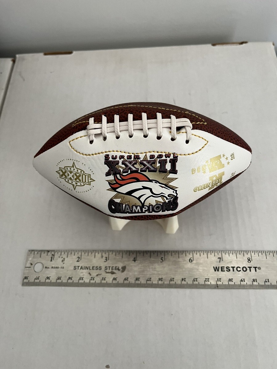 Vintage Rare 1998 Denver Broncos Super Bowl XXXII Champions Mini