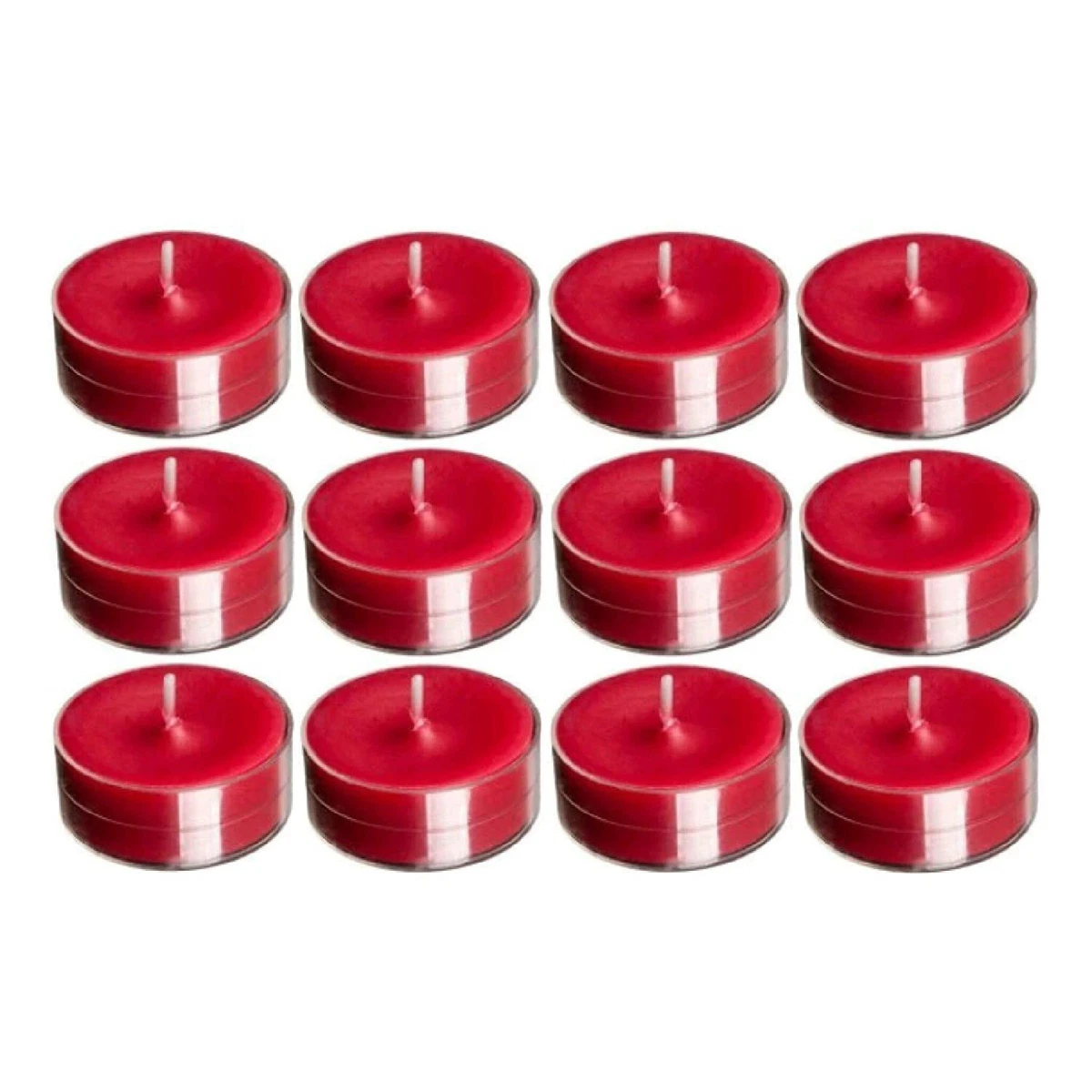 Red tea lights deals