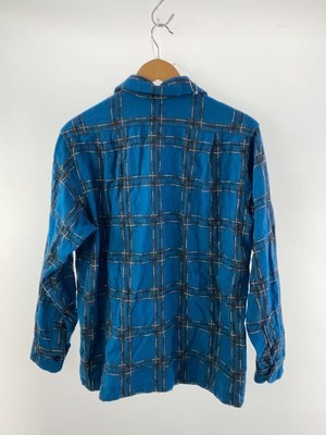 Other brands long sleeve shirt Subculture 3 wool Blue SCSH-A2303 