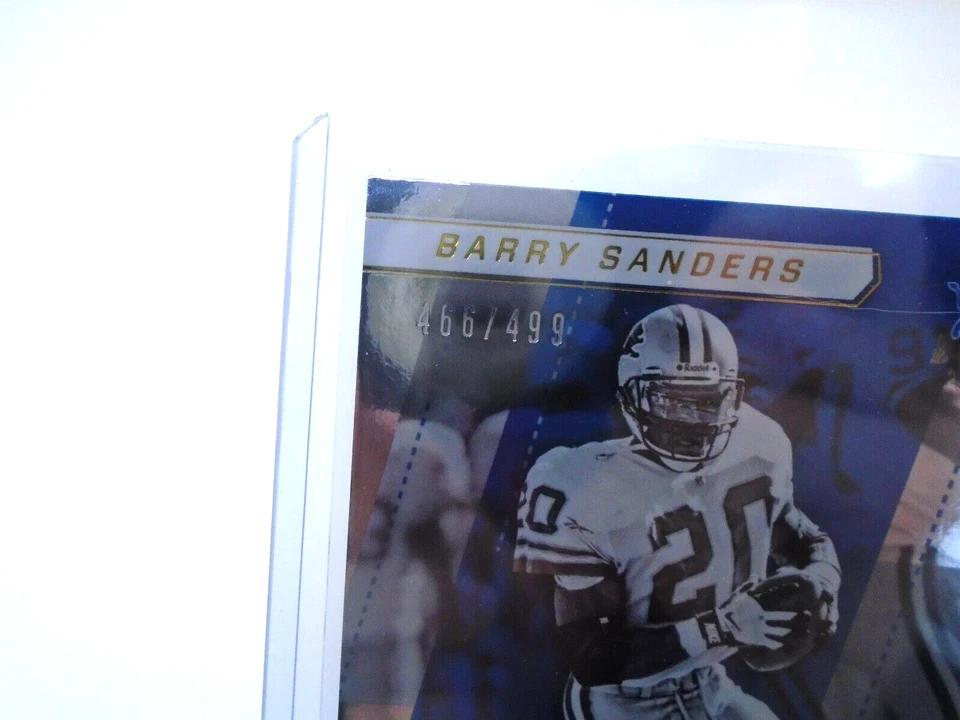 2017 PANINI ABSOLUTE RETIRED #119 BARRY SANDERS /499 - Image 2 of 4
