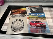 1973 Mazda Wankel Rotary Engine Original Sales Brochures
