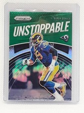 Aaron Donald 2019 Prizm Football - Unstoppable GREEN - Los Angeles Rams