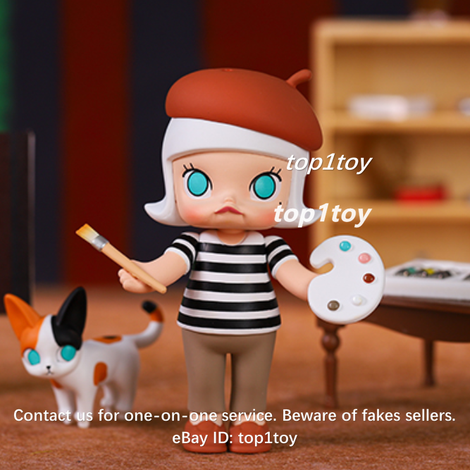 POP MART x KENNYSWORK Molly Auction Molly Pipi Mini Figure
