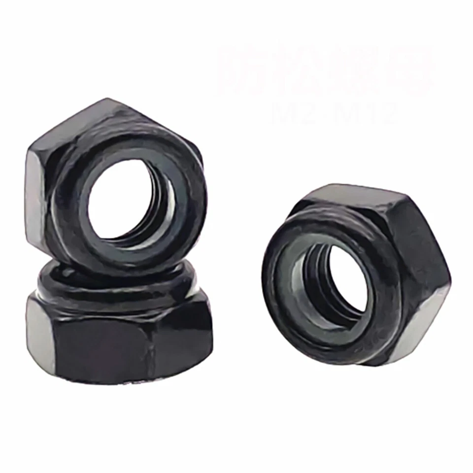 Stopmuttern M2 - M16 Sicherungsmutter Selbstsichernde Muttern DIN 985 Verzinkt - Bild 4 von 4