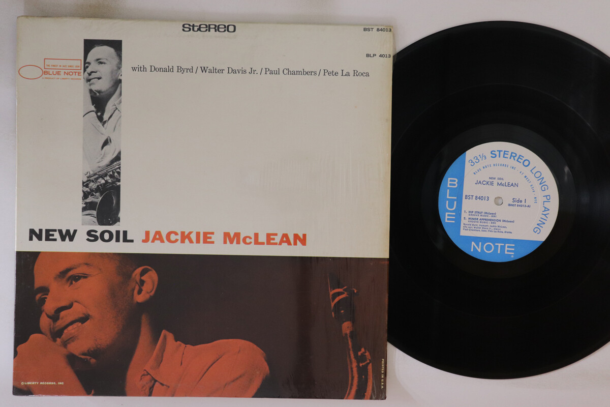 米LP Jackie Mclean New Soil BST84013 BLUE NOTE /00260 LP JACKIE MCLEAN New Soil BST84013 BLUE NOTE US Vinyl | eBay