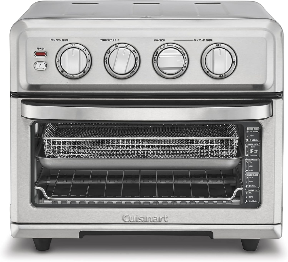 7-in-1 Air Fryer Toaster Oven with Bake Broil Grill & Keep Warm Functions