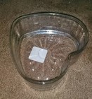 Glass Heart Candy Dish by Libbey Glass Thick Glass (Brand New!)  — photo 4