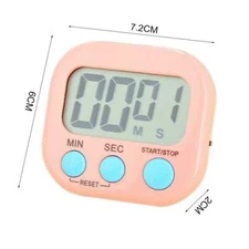 Hot LCD Digital Kitchen Cooking Timer Count-Down Up Clock Loud Alarm Magnetic
