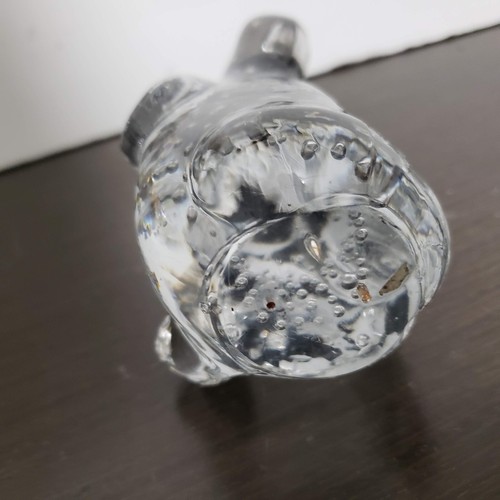 Kristallklar Glas Hund Hund Figur Briefbeschwerer Dekor 5" hoch - Bild 7 von 13