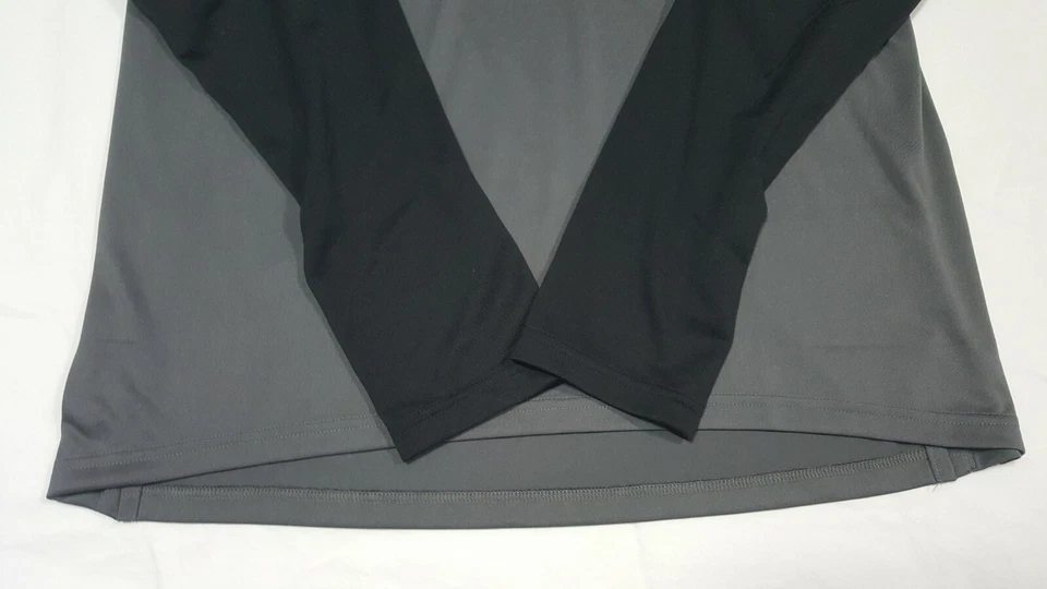 Camiseta para correr Adidas Own The Run media cremallera manga larga para hombre - negra GM6318 Foto 4 de 4