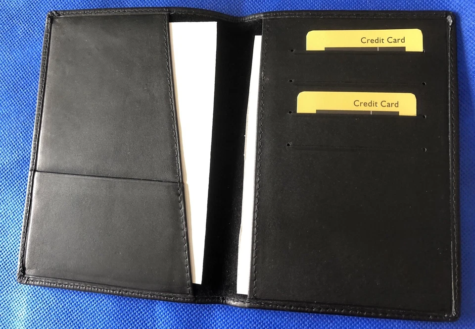 Portatarjetas de crédito pasaporte cuero PU Estados Unidos de América TITULAR Foto 3 de 4