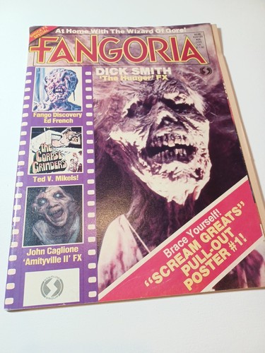 Fangoria 26 March 1983 Poster Melting Man The Hunger Vintage - Picture 3 of 11
