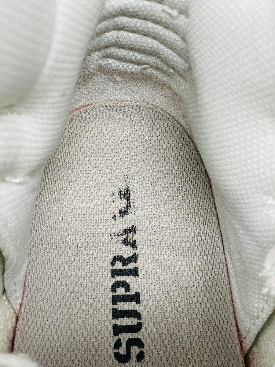 Supra Skytop Muska 001 High Top Skate White Canvas Sneakers Men's