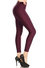High Rise Sheen Leggings 2 color choices 
