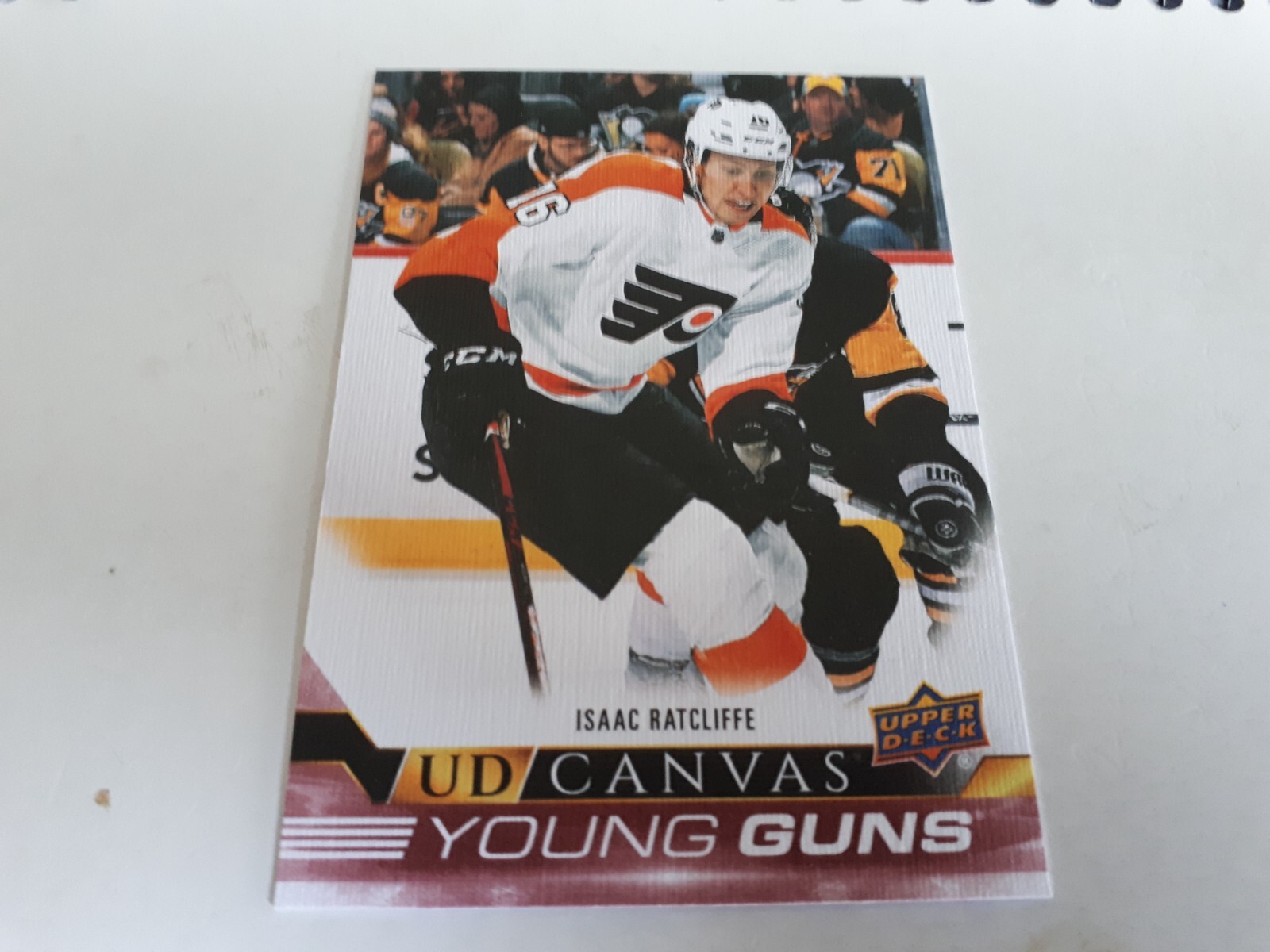 2022-23 UD SERIES 1 ISAAC RATCLIFFE YOUNG GUNS CANVAS C112