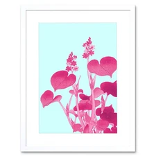 Ohara Koson Blooming Hosta Art Print Framed Poster Wall Decor